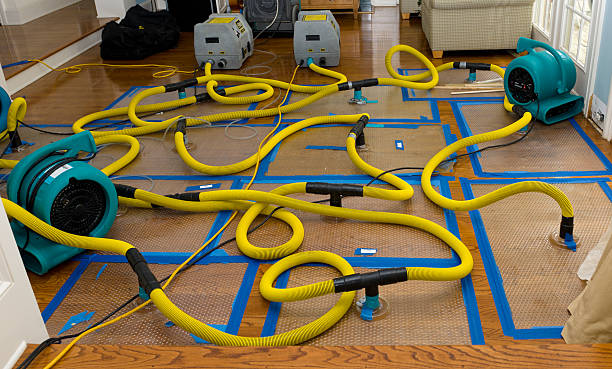 Professional Water Damage Restoration technician working in Dresher, PA